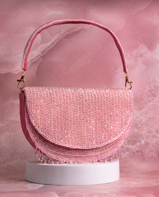 light pink beaded handbag#color_light-pink